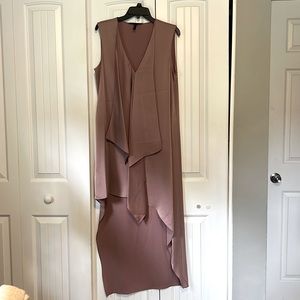 BCBGMAXAZRIA asymmetrical dress. Size M